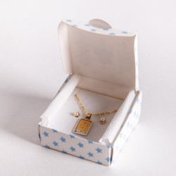 Boîte à Bijoux pour Enfant Bleu 60x50x30 | MyJewelBoxes