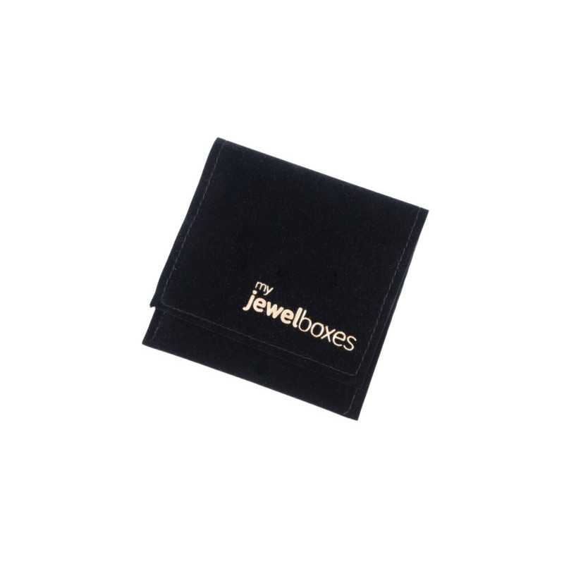 Sacchetto in similcamoscio nero 50×50 mm BAN21N | MyJewelBoxes