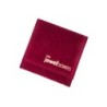 Burgundy Faux Suede Bag 68×73 mm BAN22B | MyJewelBoxes
