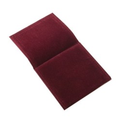 Velours-Beutel Bordeaux 80×90 mm BAN23B | MyJewelBoxes
