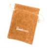 Camel Faux Suede Bag 105×145 mm BAN53C | MyJewelBoxes