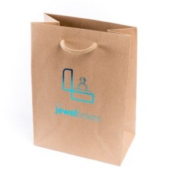 Kraft Paper Bag 180x250x100 Kraft | MyJewelBoxes