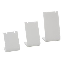 Schmuckständer aus Kunststoff für Ohrringe und Anhänger 40x50/70/90 mm