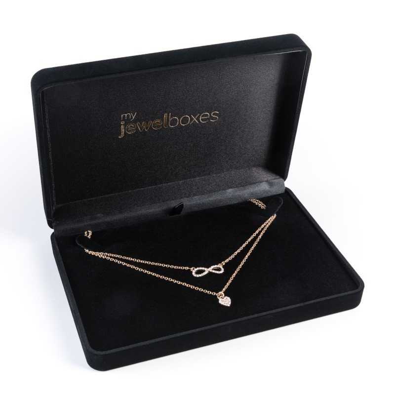 Estuche Flocado Collar 180x123x33 mm FLO5