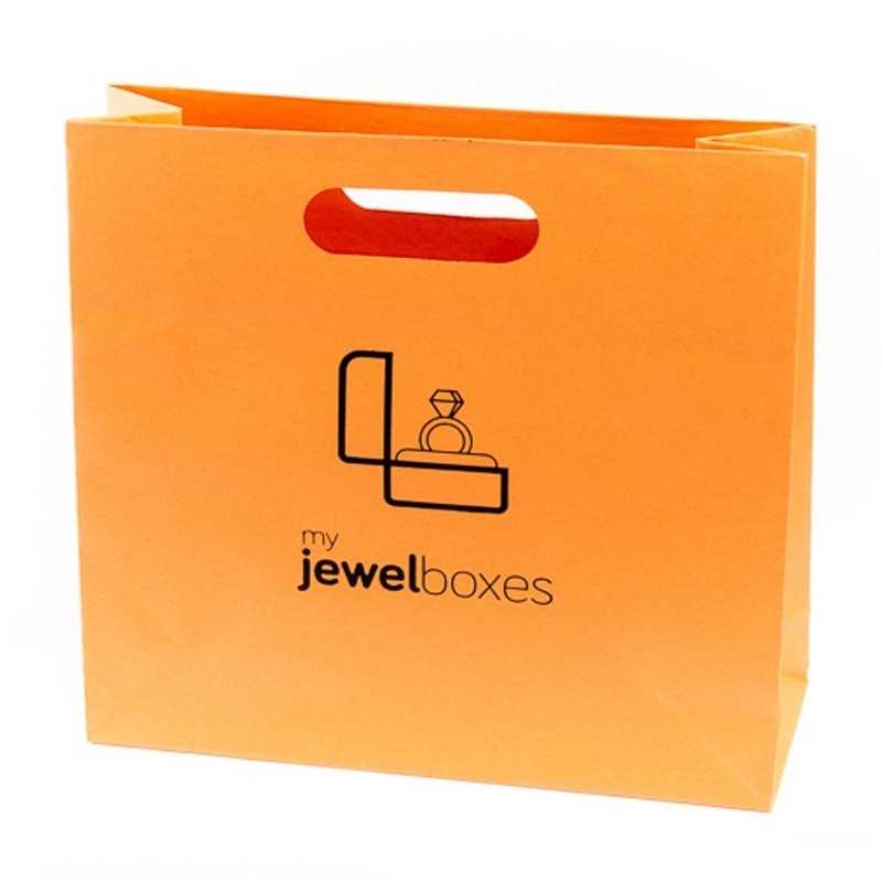 Bolsa Papel Troquelada 250x250x80 mm. BPT250N