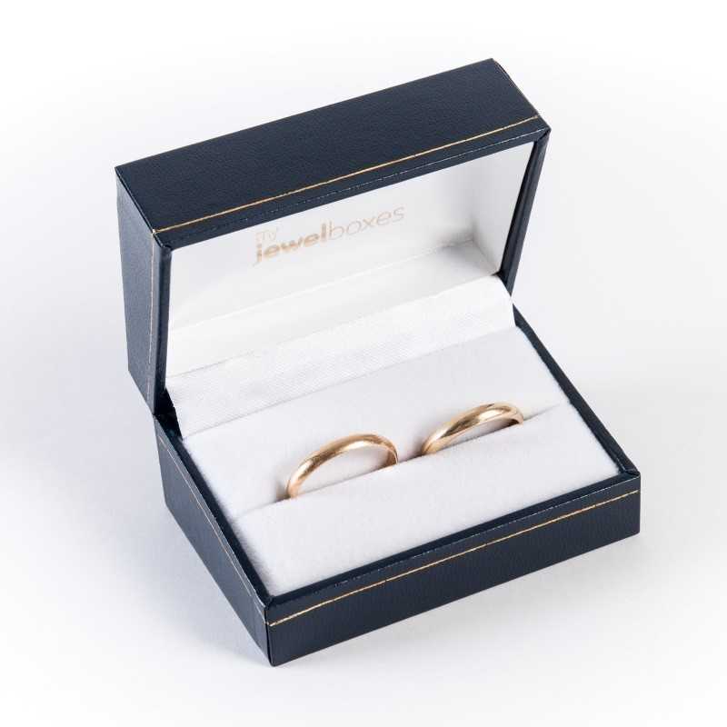 Jewellery Box for Wedding rings 74×48×40 mm - DEN5A-AZ