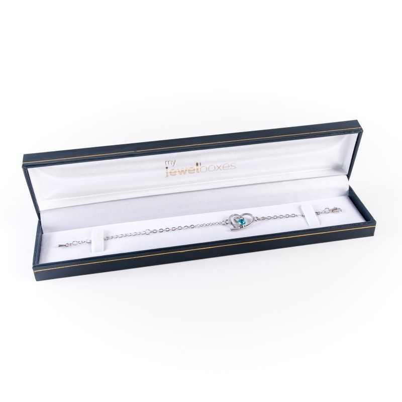Jewellery Box for Bracelets 223×51×27 mm - DEN11AZ | MyJewelBoxes