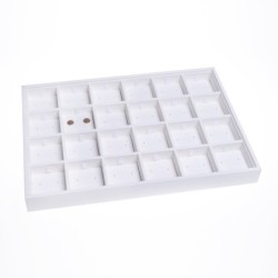 Schmucktablett 24 Ohrringe 315x228x31 mm | MyJewelBoxes