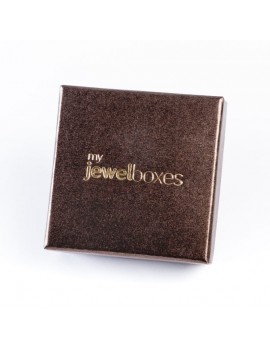 Caja de carton perlado para colgante DAL5