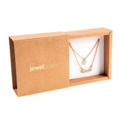 Caja joyeria COLGANTE O JUEGO 90x90x33 mm. KEN2