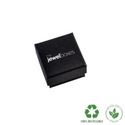 Boîte Bijoux Éco bagues 51x51x33 Noir | MyJewelBoxes