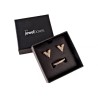 Caja ECOLOGICA joyeria PENDIENTES 65x65x25 mm. WAS3ECO