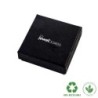 Caja ECOLOGICA joyeria PENDIENTES 65x65x25 mm. WAS3ECO