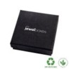 Eco Jewellery Box pendants 85x85x32 Black | MyJewelBoxes