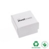 Eco Jewellery Box rings 51x51x33 White | MyJewelBoxes