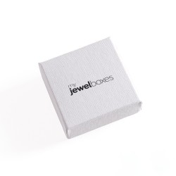 Caja ECOLOGICA joyeria PENDIENTES 65x65x25 mm. NEB3ECO