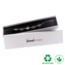Scatola Gioielli Eco bracciali 233x53x25 Bianco