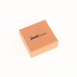 Caja ECOLOGICA joyeria PENDIENTES 65x65x25 mm. DAK3ECO