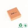 Eco Jewellery Box earrings 65x65x25 Kraft | MyJewelBoxes