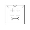 Scatola Gioielli Eco orecchini 65x65x25 Kraft | MyJewelBoxes