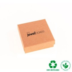 Caja ECOLOGICA joyeria COLGANTE 85x85x32 mm. DAK5ECO