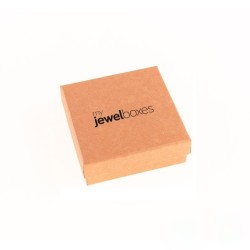Caja ECOLOGICA joyeria COLGANTE 85x85x32 mm. DAK5ECO