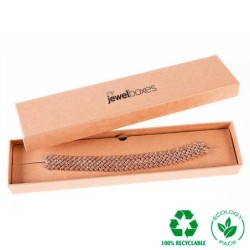Öko-Schmuckschachtel Armbänder 233x53x25 Kraft