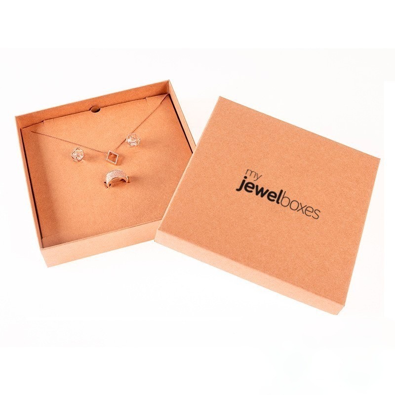 Caja ECOLOGICA joyeria COLLAR 167x167x32 mm. DAK11ECO
