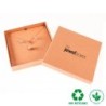 Eco Jewellery Box necklaces 167x167x32 Kraft | MyJewelBoxes