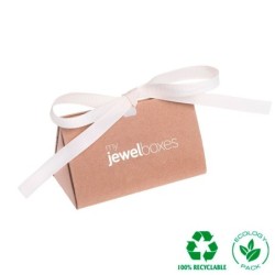Scatola per Gioielli Ecologica 100x52x58 Kraft | MyJewelBoxes