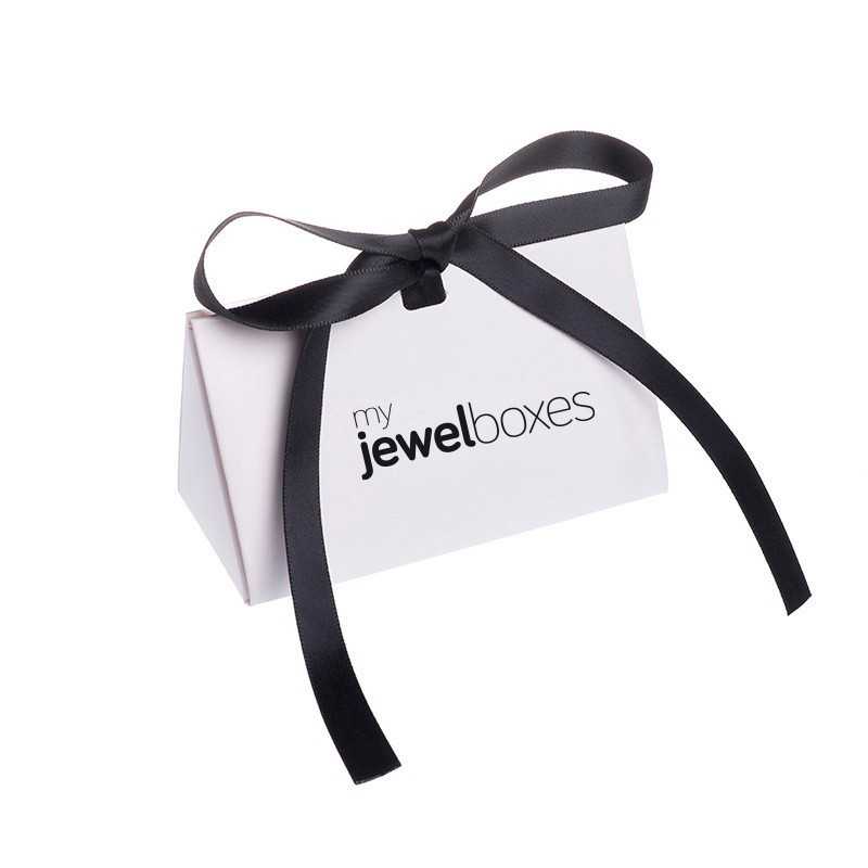 Self-assembly Jewellery Box 100x52x58 White | MyJewelBoxes