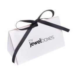 Self-assembly Jewellery Box 150x72x82 White | MyJewelBoxes