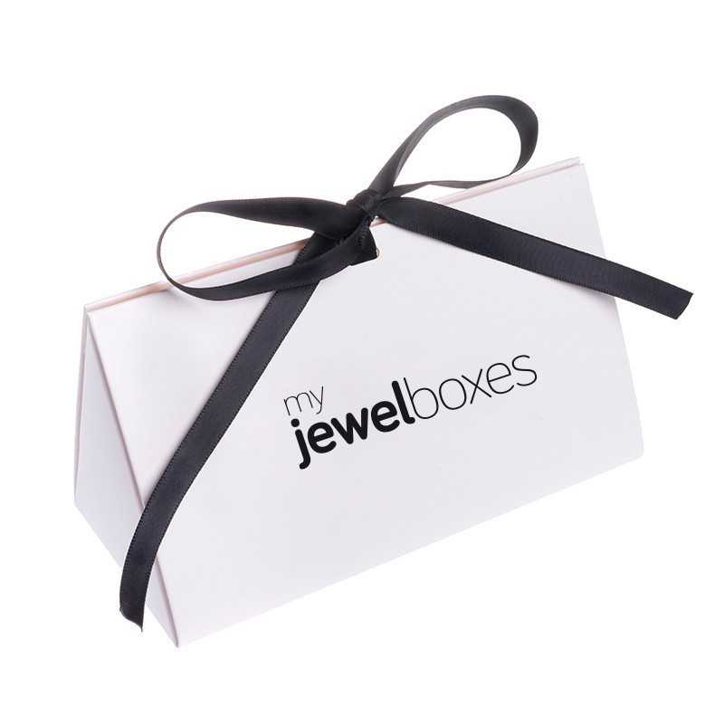 Self-assembly Jewellery Box 150x72x82 White | MyJewelBoxes