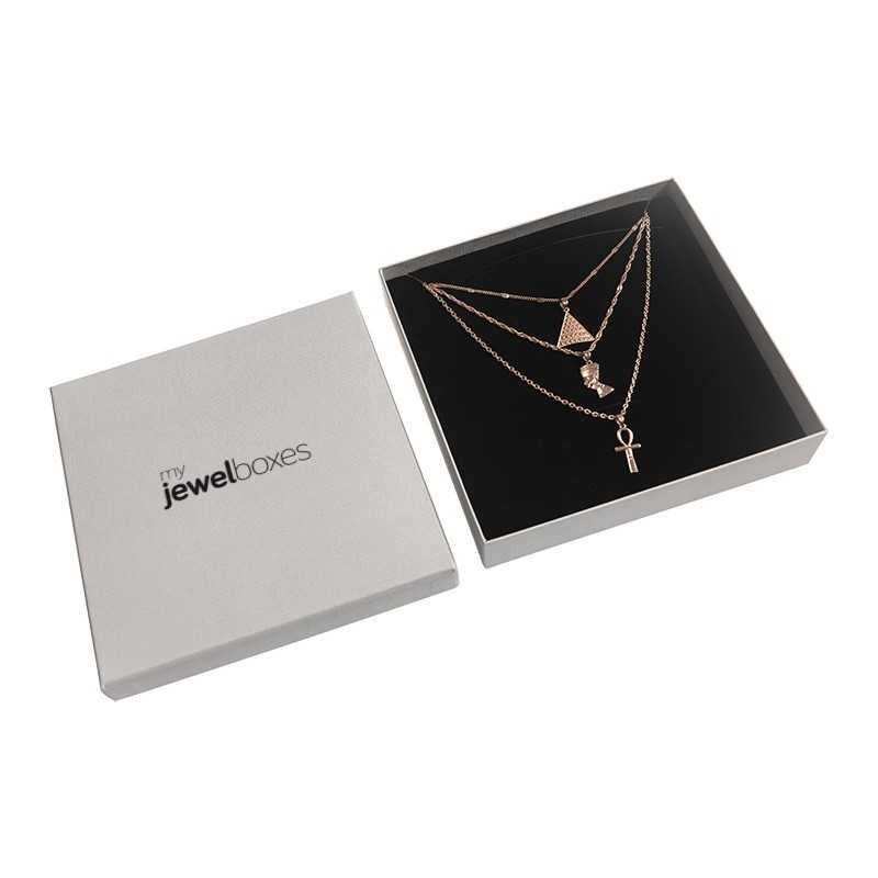 Necklace Box 167×167×32 mm - ONT11 | MyJewelBoxes