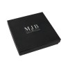 Kettingdoosje 120×120×24 mm - WAS9B-N, zwart, gesloten, zilverkleurig MyJewelBoxes-logo