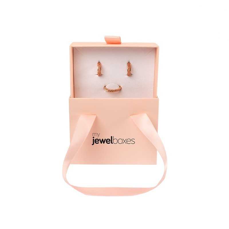Schachtel für Anhänger oder Sets 100×36×81 mm - CAR1 | MyJewelBoxes