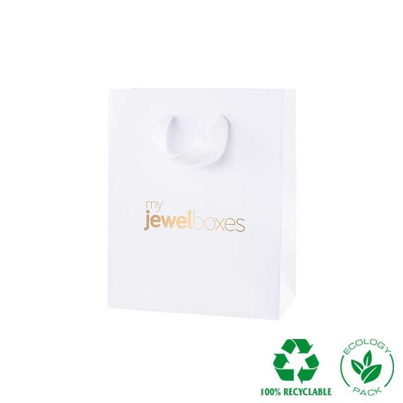 Saco Papel Eco 120x150x65 Branco | MyJewelBoxes