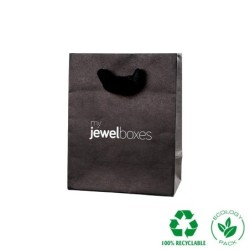 Eco Paper Bag 120x150x65 Black | MyJewelBoxes