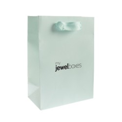 Saco Papel Eco 180x250x100 Água-marinha | MyJewelBoxes