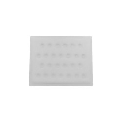Panneau présentoir bijoux avec supports 250x200 mm