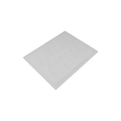 Plafón expositor joyería con soportes 250x200 mm