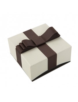 Caja de carton con lazo decoratico para colgante LOU5