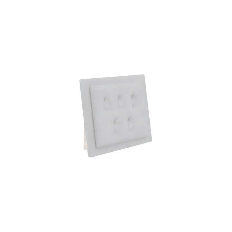 Panneau présentoir bijoux avec supports 120x100 mm