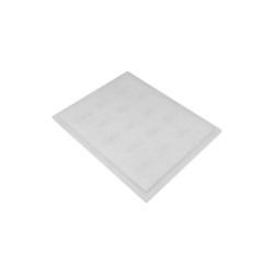 Plafón expositor joyería con ranuras 200x250 mm