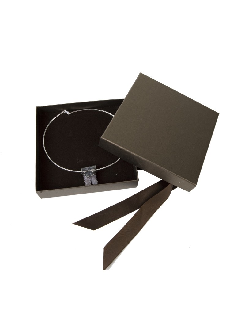 Caja de carton con lazo para collar NEW4