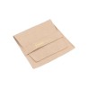 Bolsa de microfibra con cinturón nude cerrada con logotipo MyJewelBoxes - MF1-NU-TMF1 79×79 mm