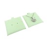 Mikrofaser-Einlage in Mint für Ohrringe und Anhänger mit Schmuck - MF2-ME-TMF1 62×62 mm