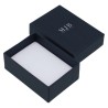 Oorbellendoosje 50×70×25 mm - WAS4-A, blauw, open, zilverkleurig MyJewelBoxes-logo