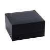 Estuche de joyería de polipiel negro para armis, cerrado - MIS11AR 90×80×44 mm