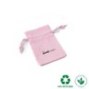 Bolsa de algodão Rosa 65×95 mm BAL11R | MyJewelBoxes